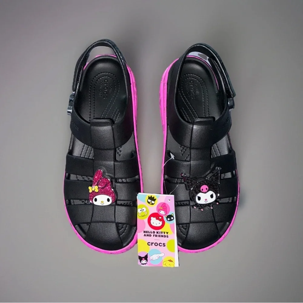 ππ Crocs x Hello Kitty and Friends My Melody And Kuromi Stomp Sandal ππ - Picture 3 of 5